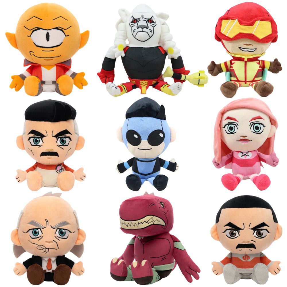 Men Accessories For Birthday Gift - Invincible Plush Cartoon Omni Man Eve