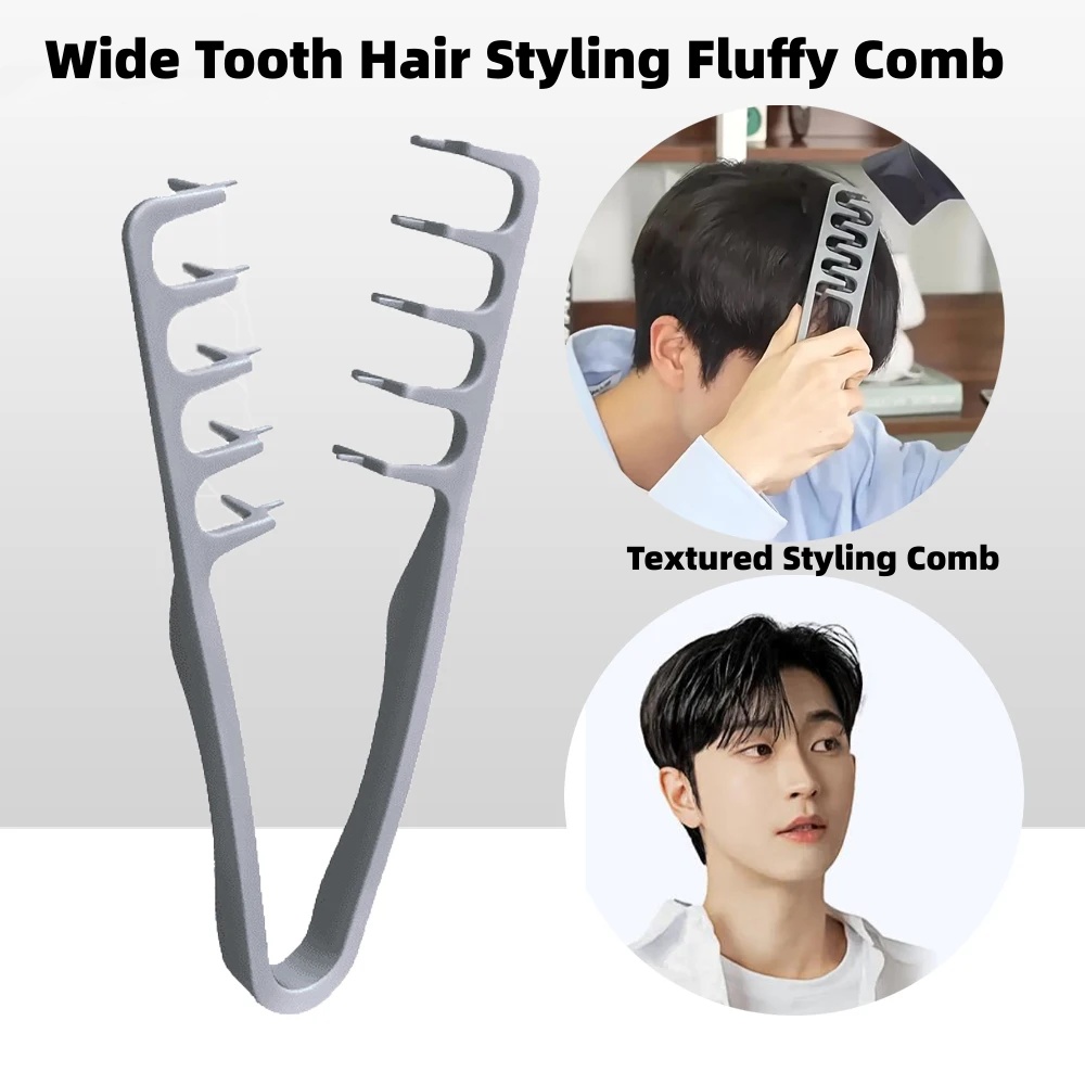 Men'S Accessories Types - Volumizing Wide-Tooth Hair Styling Comb for
