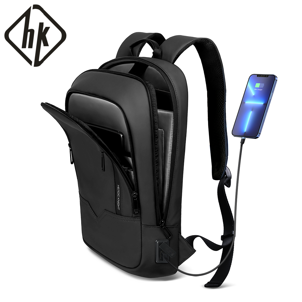 Men'S Accessories Backpack - HK Slim Business Backpack for Men