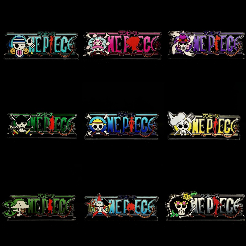 Men Accessories For Birthday Gift - One Piece Anime Acrylic Ornaments Stand