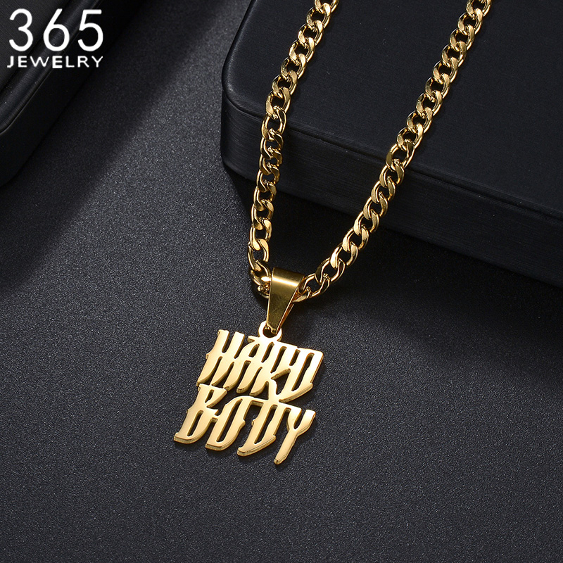 Men Accessories For Birthday Gift - Custom 2 Rows Names Necklace Cuban