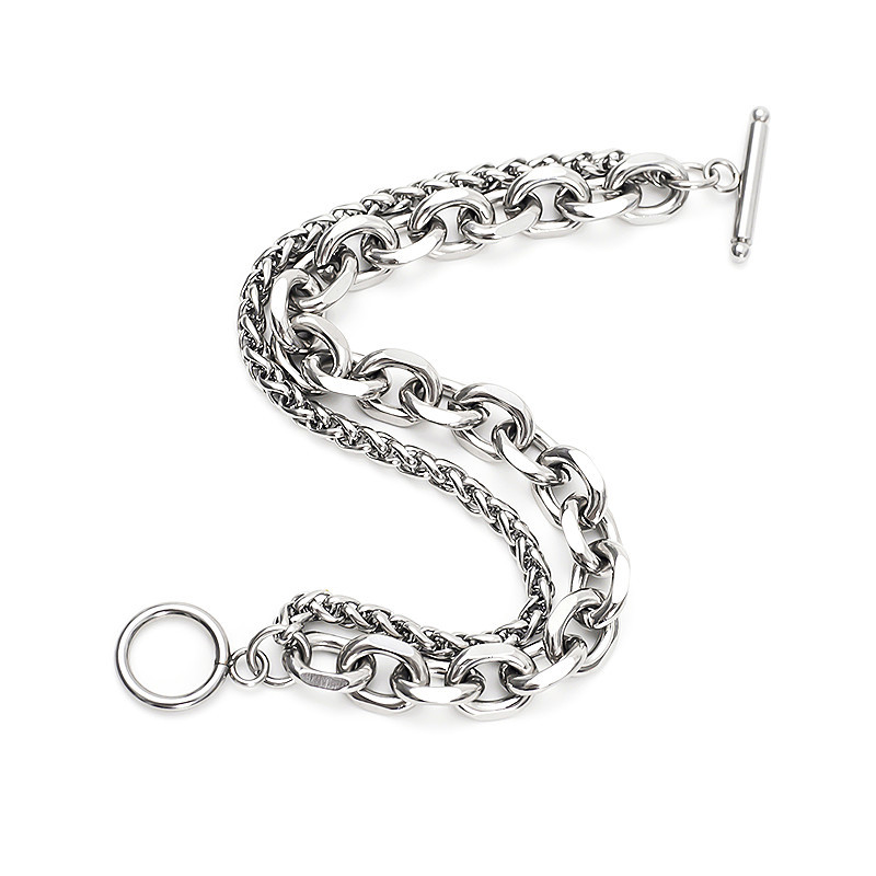 Men'S Vacation Accessories - New 316L Stainless Steel Cable Link