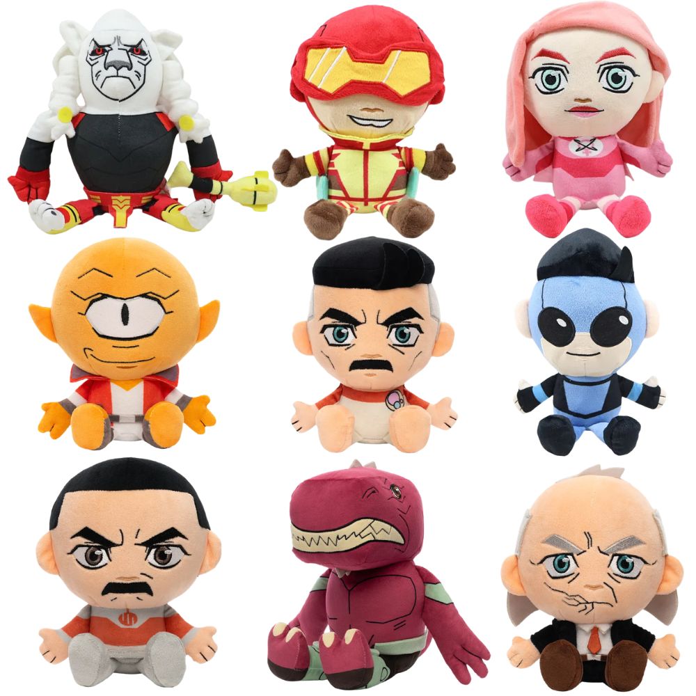 Men Accessories For Birthday Gift - Invincible Plush Cartoon Omni Man Eve