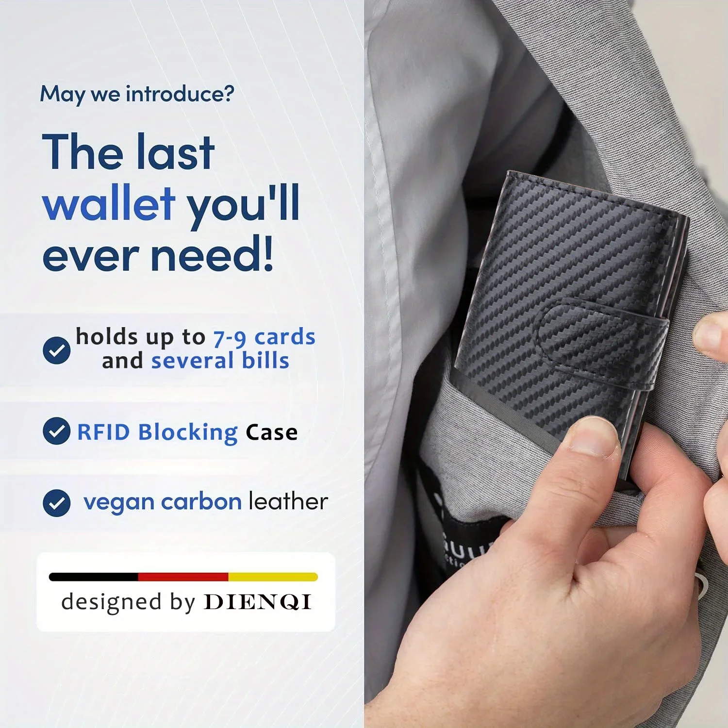 Engraving Wallets Minimalist W - огляд і ціна Coin Holder Men