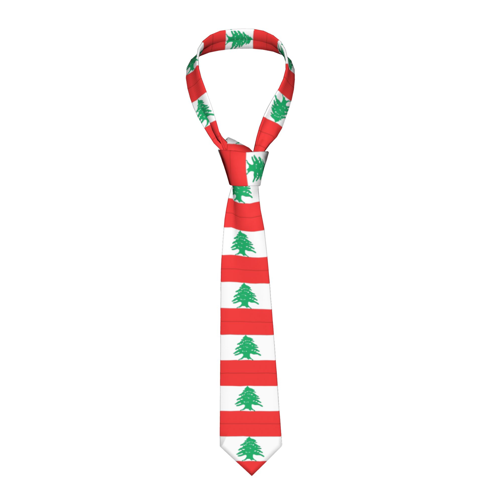 Lebanon Flag  Tie  Wedding Nec - огляд і ціна Men Accessories Lebanon