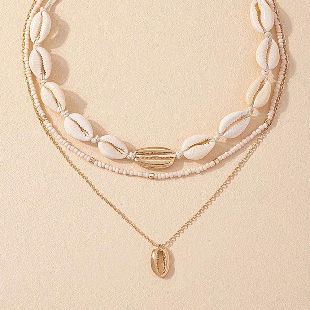 Boho Acrylic Shell Choker With - огляд і ціна Men'S Vacation Accessories