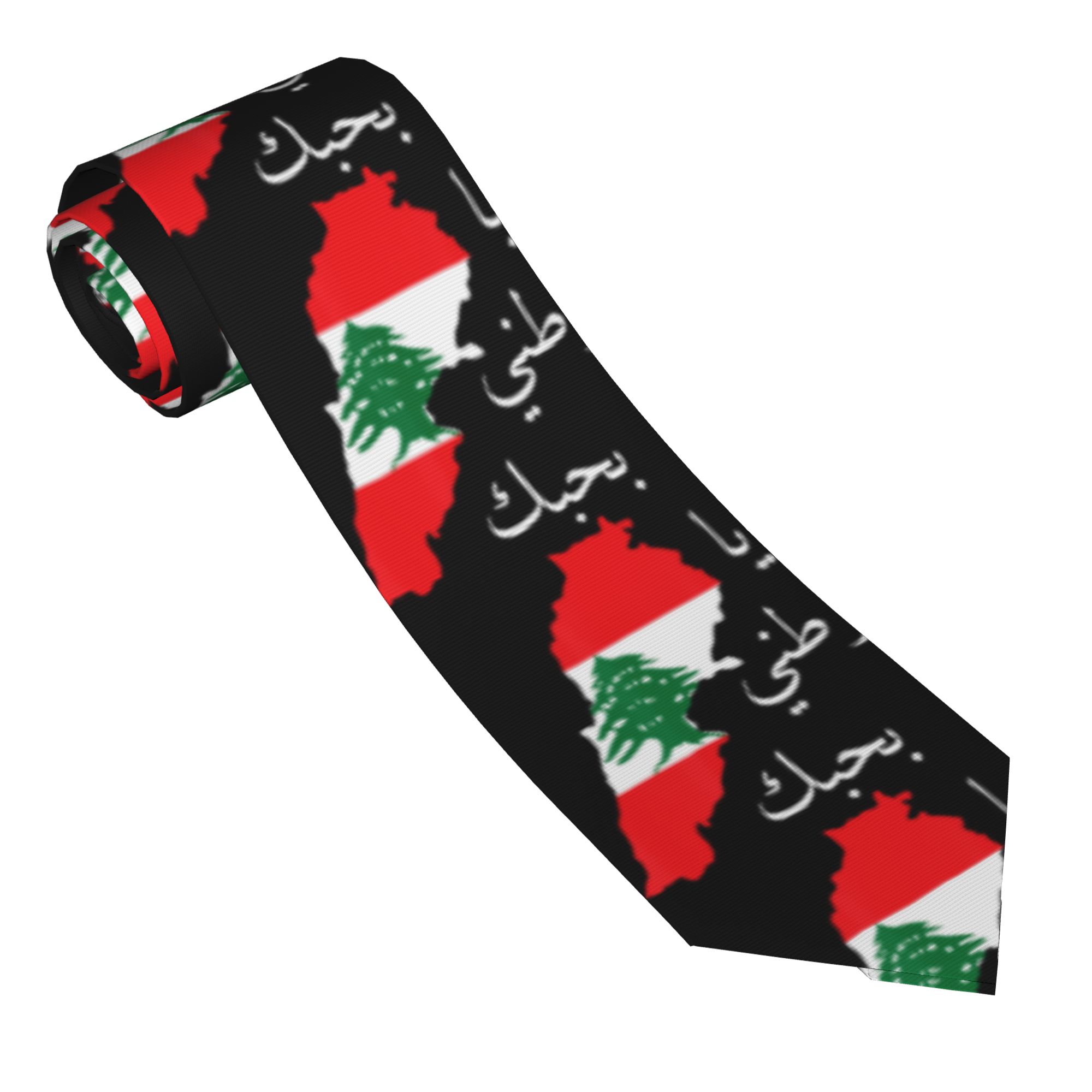 Lebanon Flag Map Beirut Tie Ce - огляд і ціна Men Accessories Lebanon