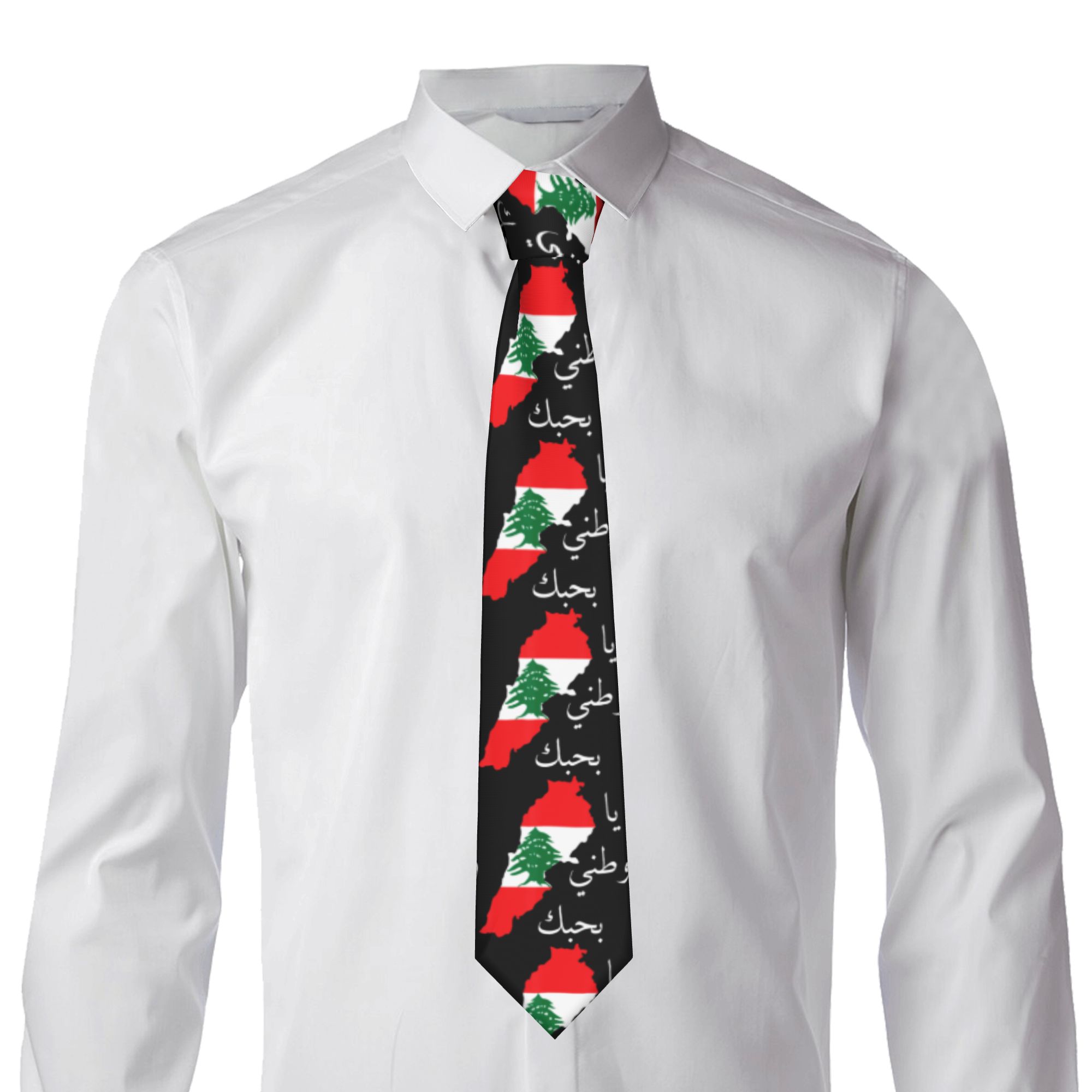 Lebanon Flag Map Beirut Tie Ce - огляд і ціна Men Accessories Lebanon