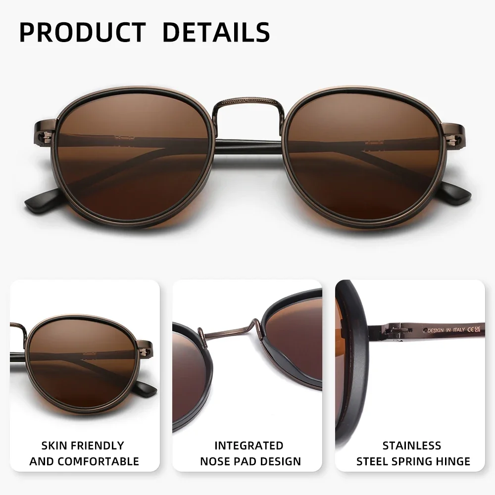 Fashion Rrtro Men Women Sungla - огляд і ціна Men'S Vacation Accessories