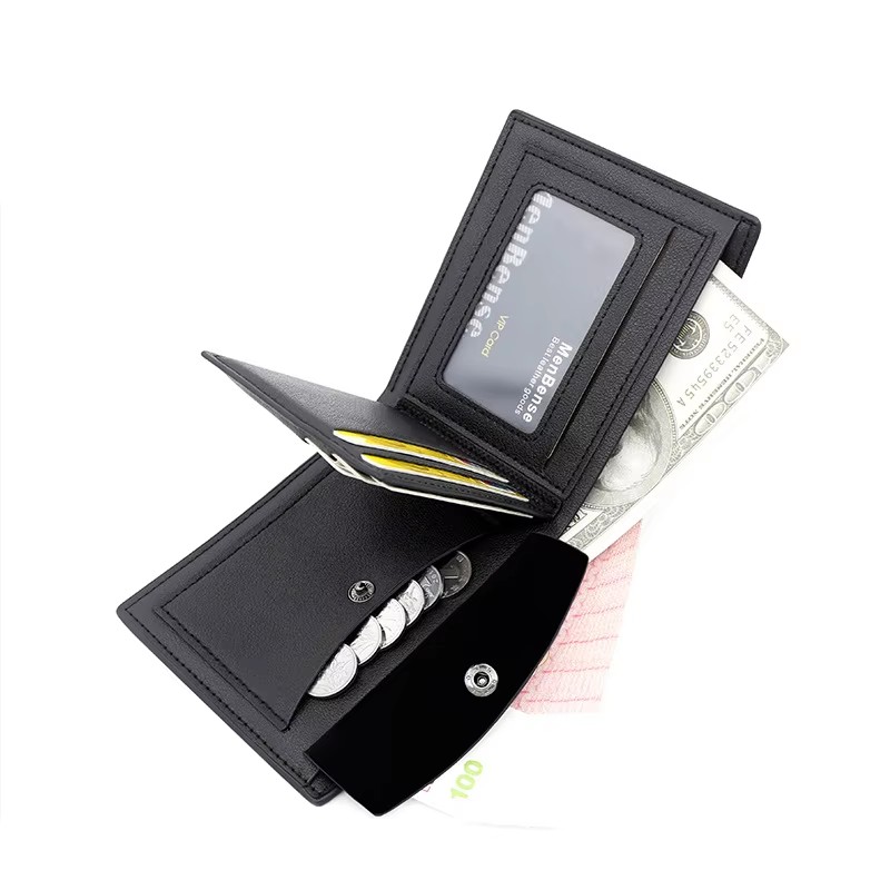 Name Engraving Short Men's Wal - огляд і ціна Coin Holder Men