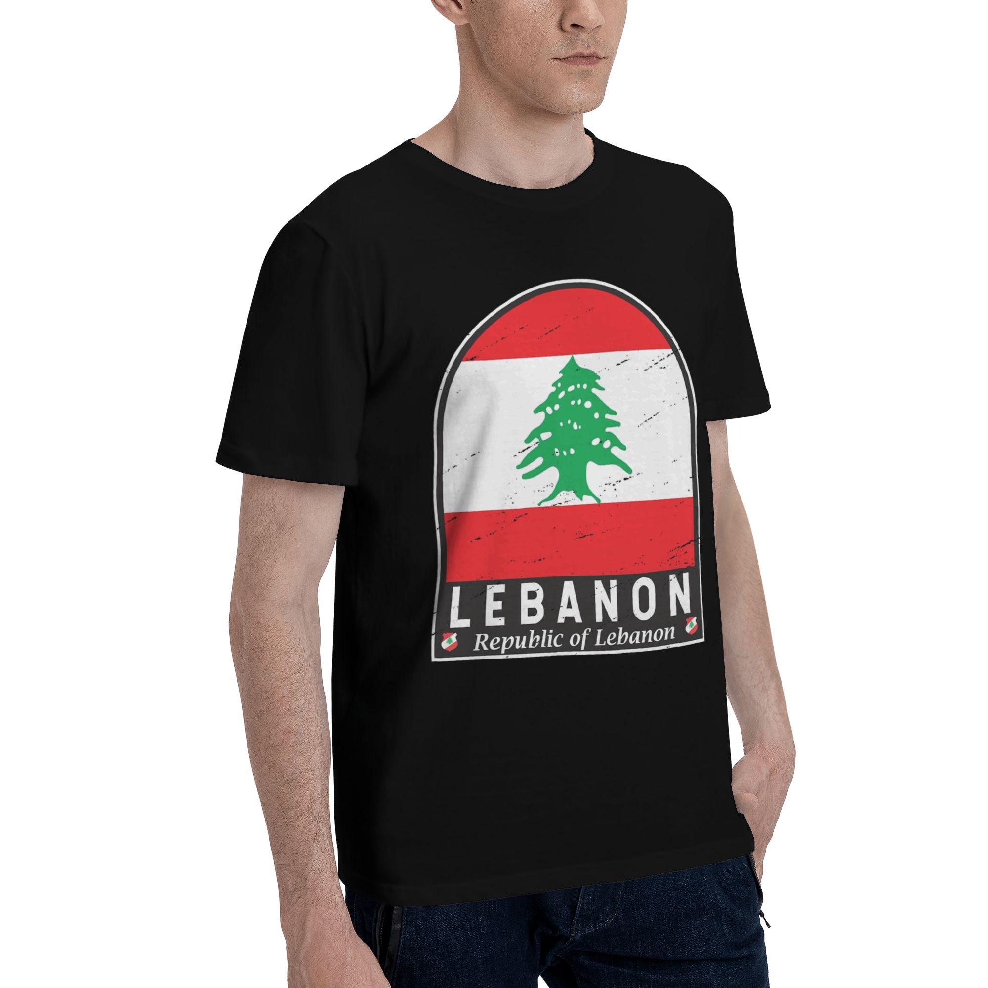 Lebanon Flag Heart Accessories - огляд і ціна Men Accessories Lebanon