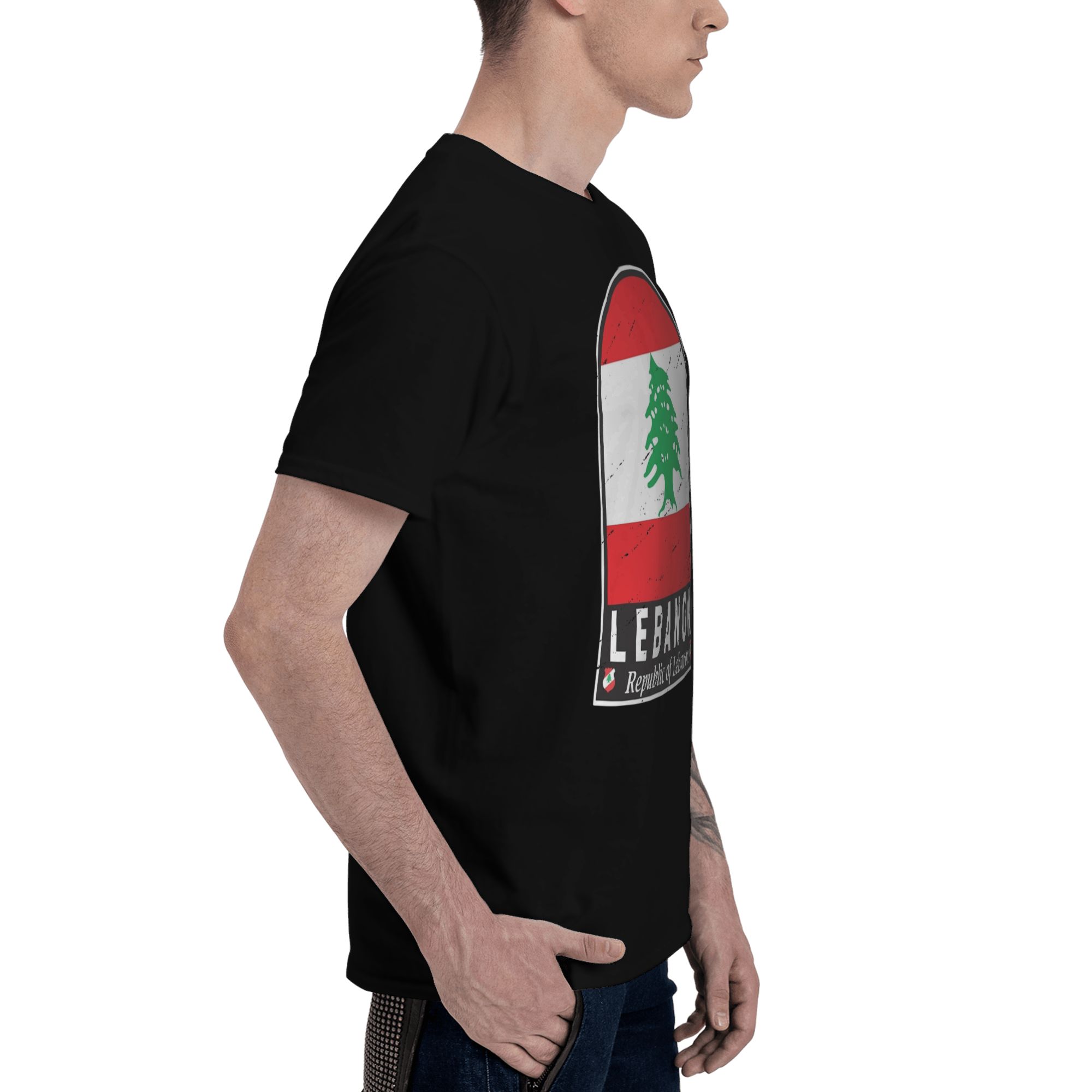 Lebanon Flag Heart Accessories - огляд і ціна Men Accessories Lebanon