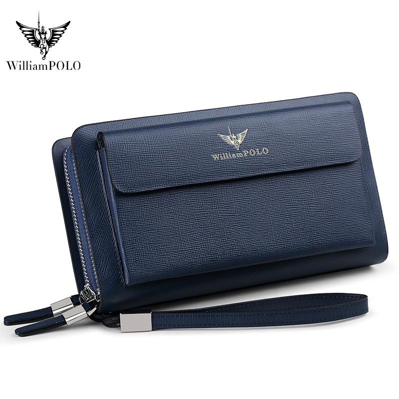 WILLIAMPOLO Luxury Men's Leath - огляд і ціна Men'S Accessories Wallet