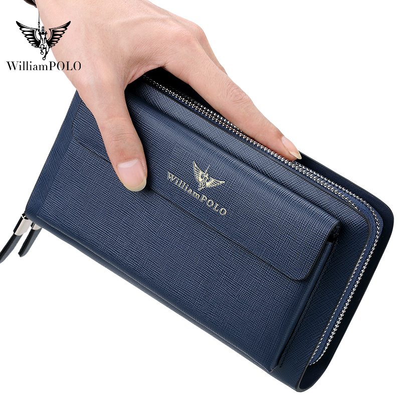 WILLIAMPOLO Luxury Men's Leath - огляд і ціна Men'S Accessories Wallet