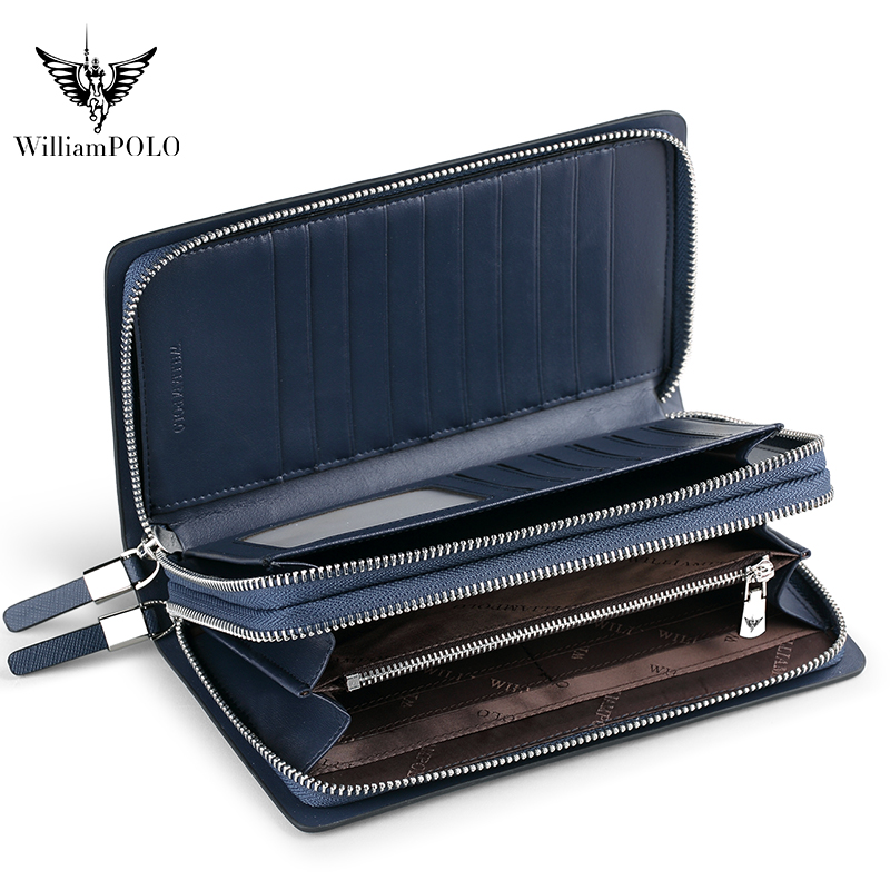 WILLIAMPOLO Luxury Men's Leath - огляд і ціна Men'S Accessories Wallet