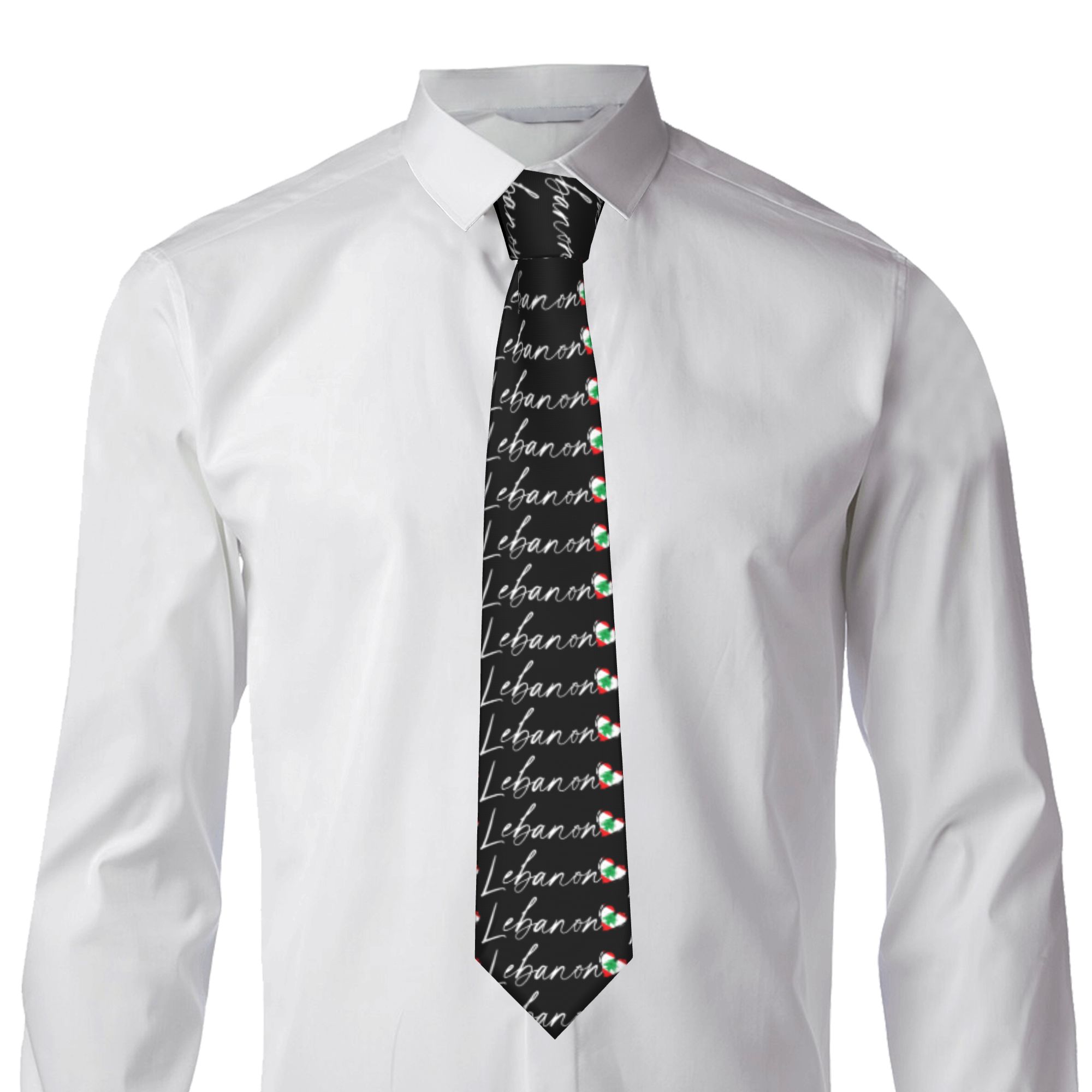 Men's Tie Lebanon Lebanese Fla - огляд і ціна Men Accessories Lebanon