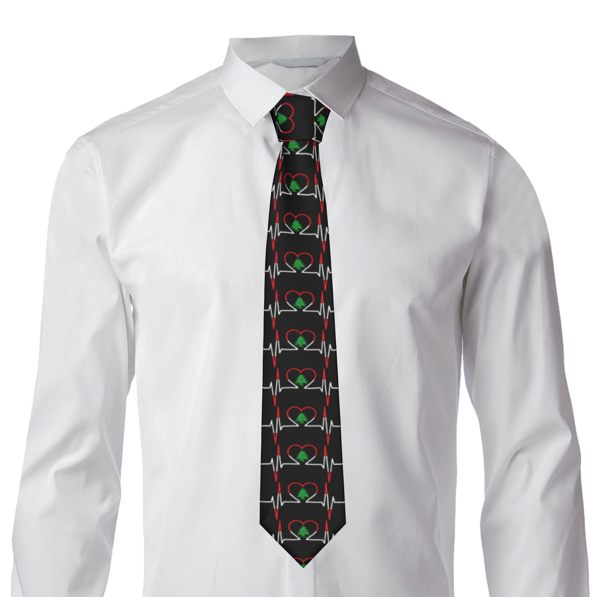 Heartbeat ECG Lebanon Tie Leba - огляд і ціна Men Accessories Lebanon