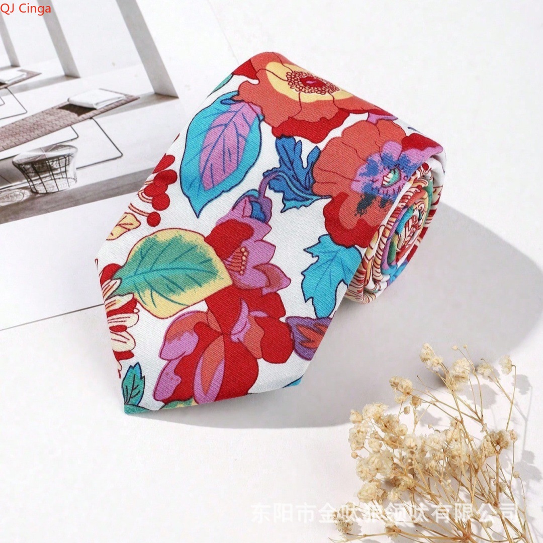 Elegant Blue & Beige Floral Pa - огляд і ціна Men'S Accessories Essentials