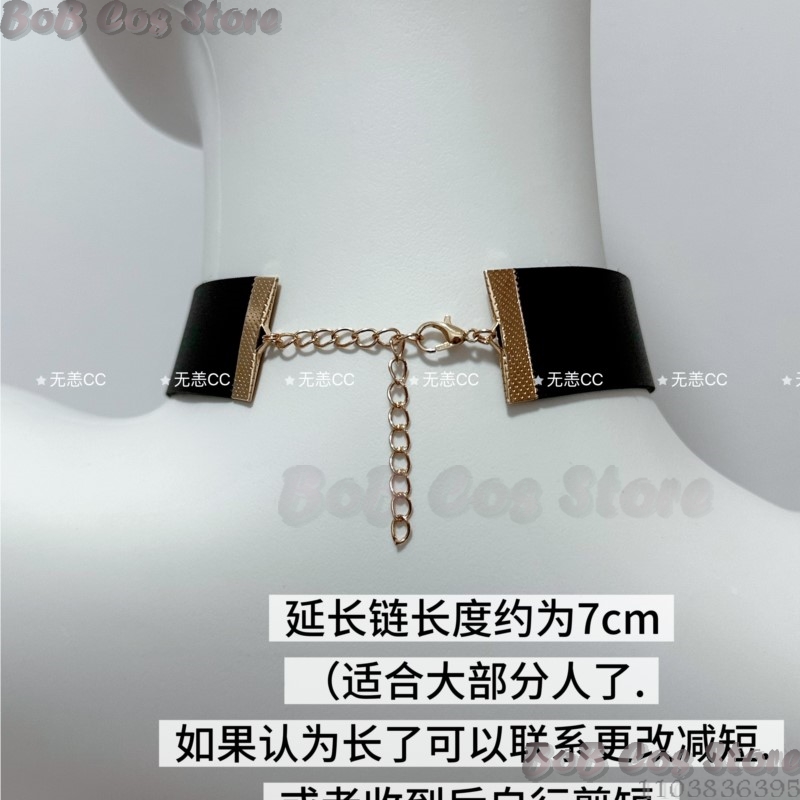 9S Choker Game Nie Cosplay Cos - огляд і ціна Men Accessories For Birthday Gift