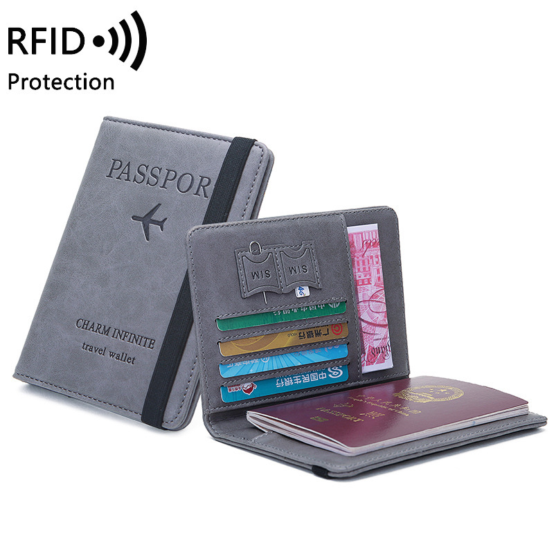 Unisex PU Leather Passport Hol - огляд і ціна Men'S Accessories Wallet