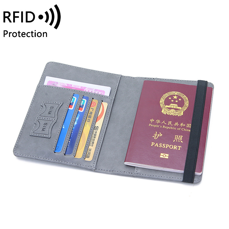 Unisex PU Leather Passport Hol - огляд і ціна Men'S Accessories Wallet