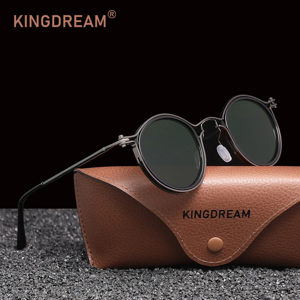 KINGDREAM Small Round Frame Cl - огляд і ціна Men'S Vacation Accessories