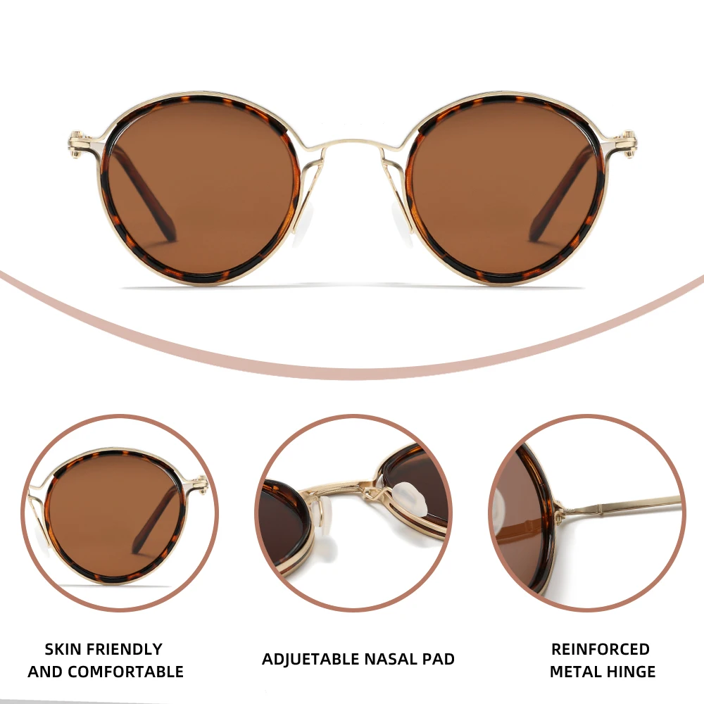 KINGDREAM Small Round Frame Cl - огляд і ціна Men'S Vacation Accessories
