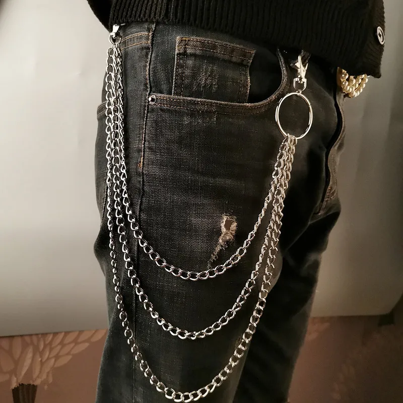 Layer Metal Belt Chain Punk Ho - огляд і ціна Men'S Accessories Wallet