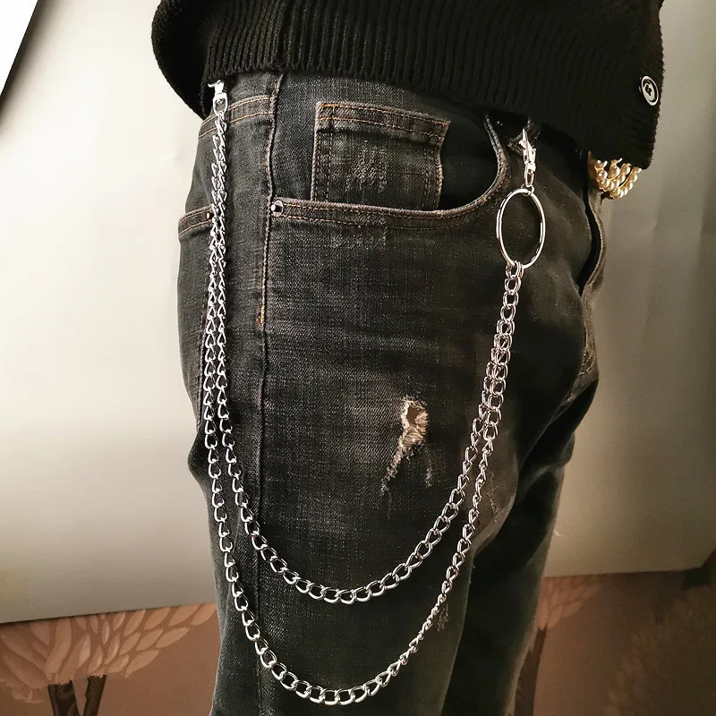 Layer Metal Belt Chain Punk Ho - огляд і ціна Men'S Accessories Wallet