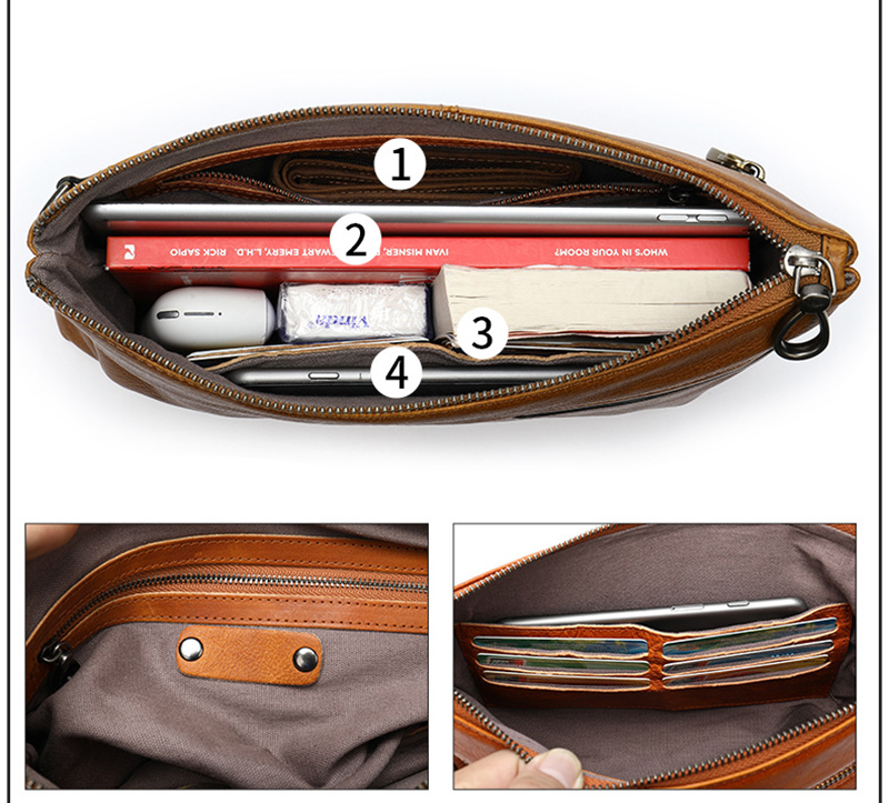 Luufan Top Grade Genuine Leath - огляд і ціна Men'S Accessories Wallet