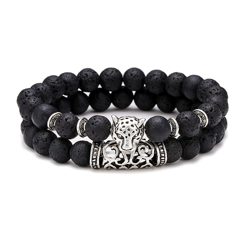 Premium 2Pcs/Set Leopard Beade - огляд і ціна Men'S Vacation Accessories