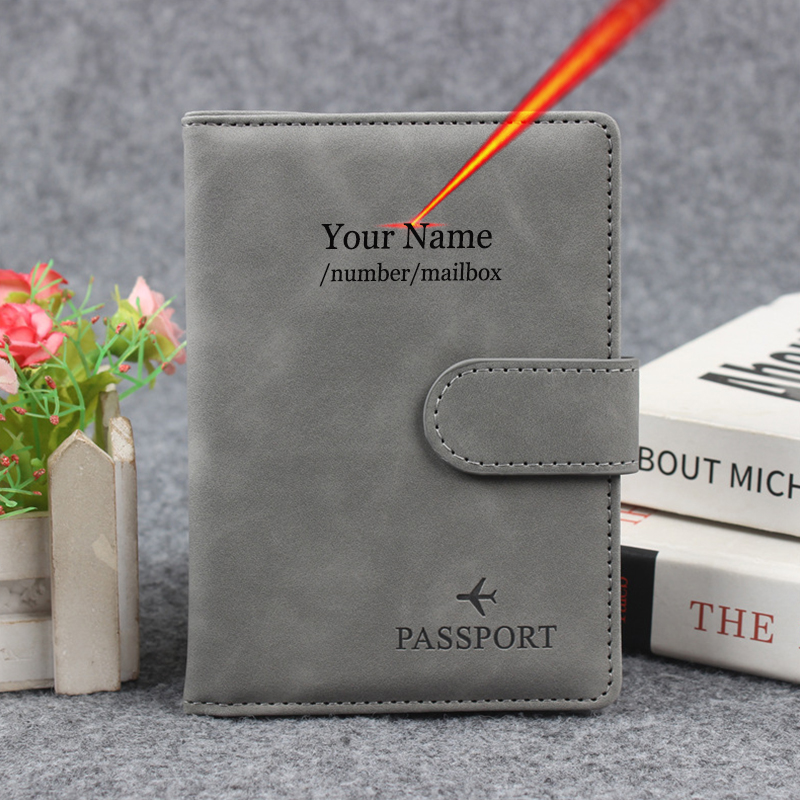 Magnetic Button Passport Cover - огляд і ціна Men'S Accessories Wallet