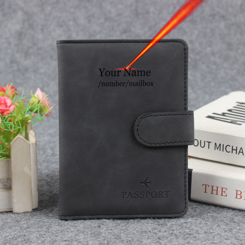 Magnetic Button Passport Cover - огляд і ціна Men'S Accessories Wallet