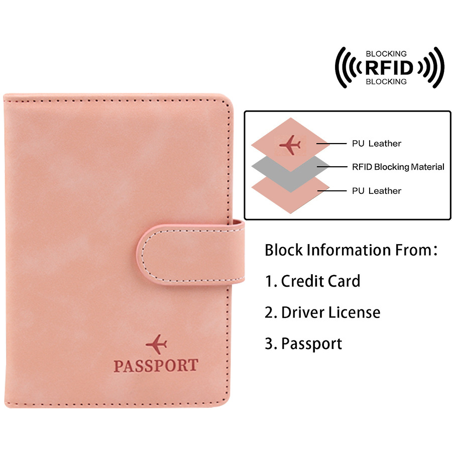Magnetic Button Passport Cover - огляд і ціна Men'S Accessories Wallet