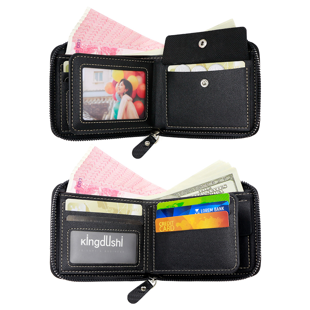 New Name Engraving Simple Shor - огляд і ціна Coin Holder Men