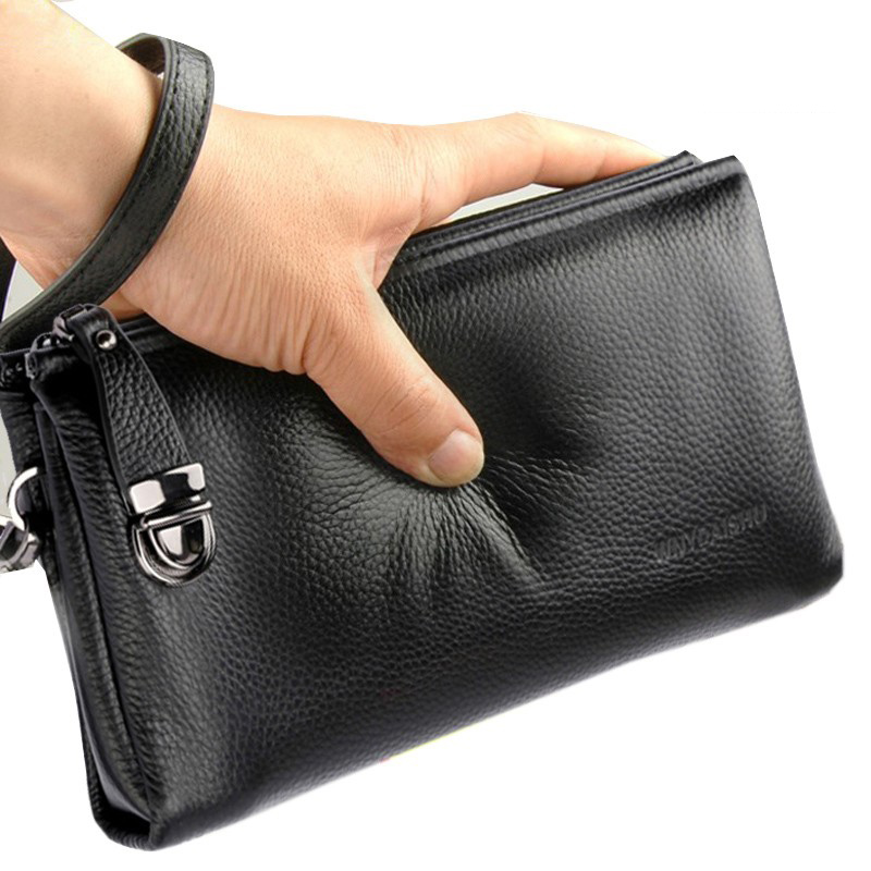 2025 Hand Bag Men Real Cowhide - огляд і ціна Men'S Accessories Wallet