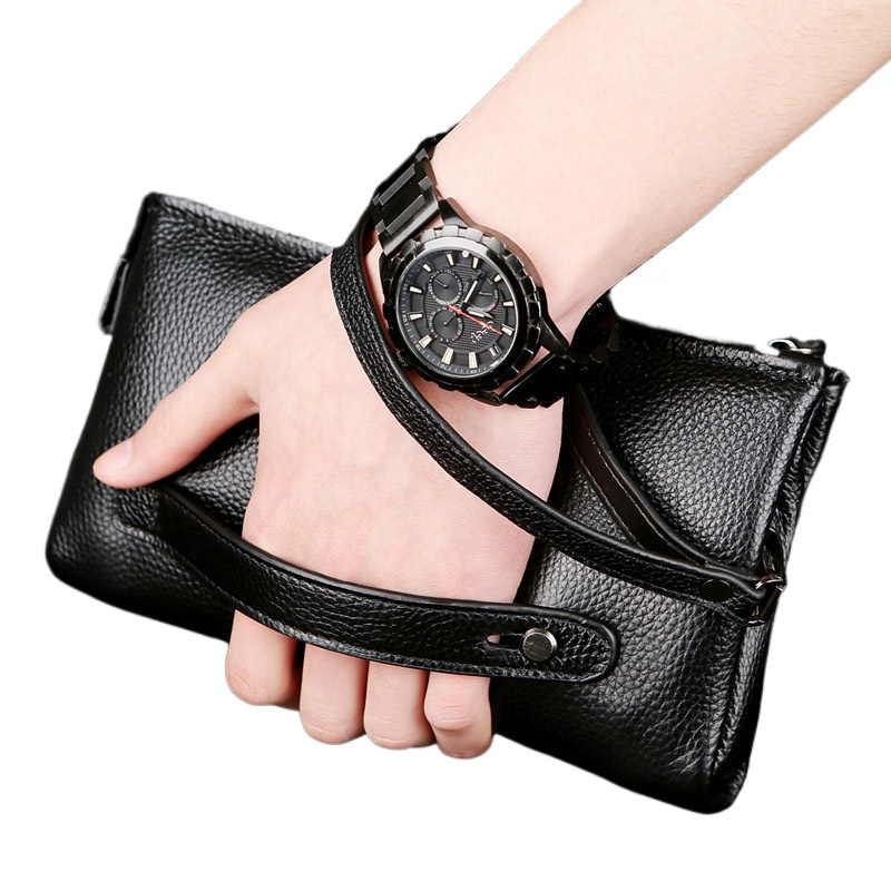 2025 Hand Bag Men Real Cowhide - огляд і ціна Men'S Accessories Wallet