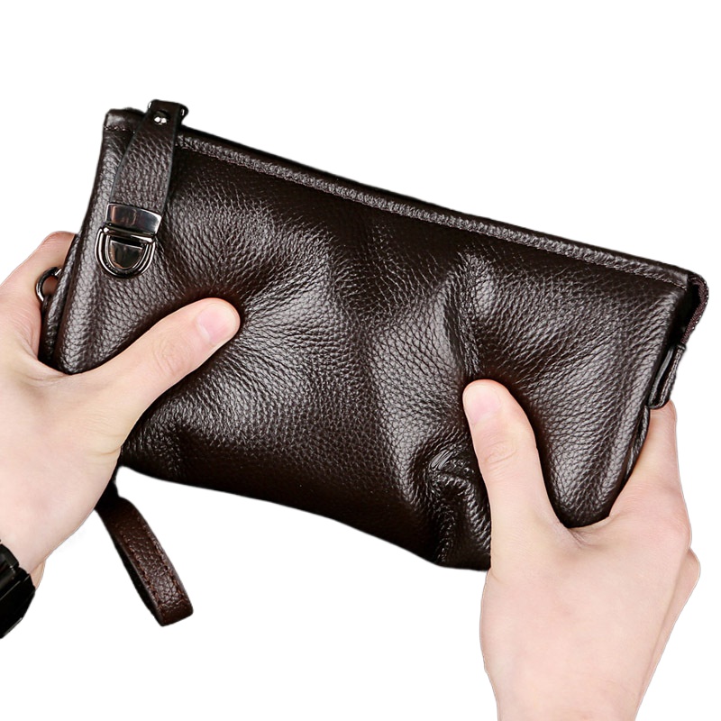 2025 Hand Bag Men Real Cowhide - огляд і ціна Men'S Accessories Wallet