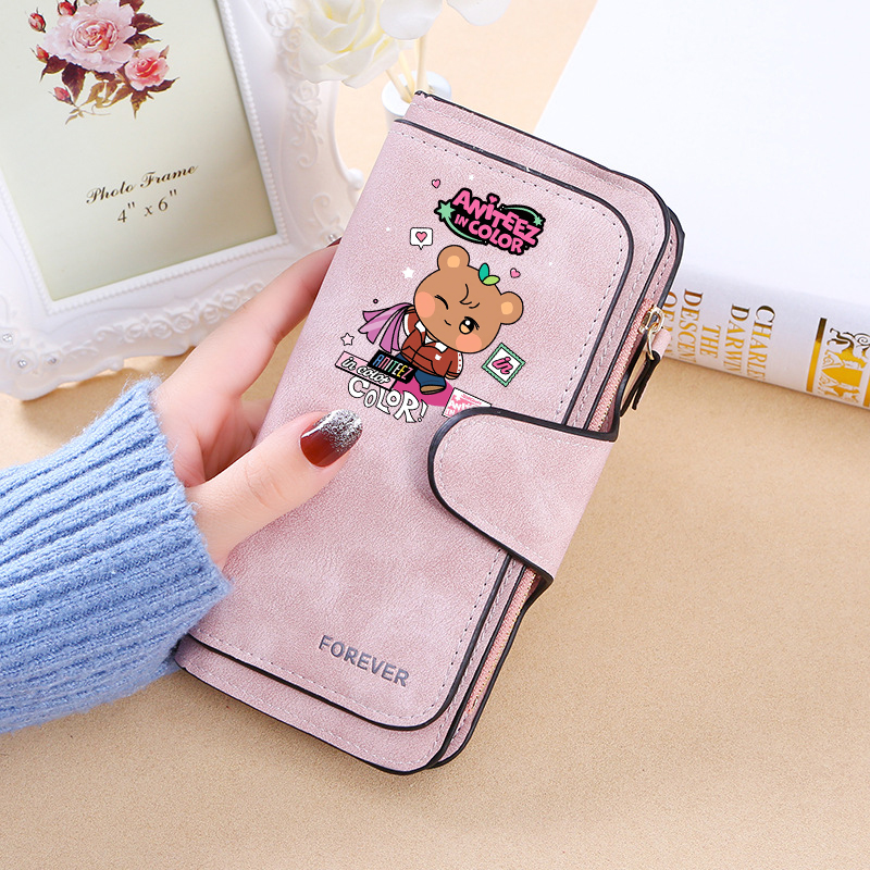 ATEEZ Woman Wallet High-end Lo - огляд і ціна Coin Holder Men