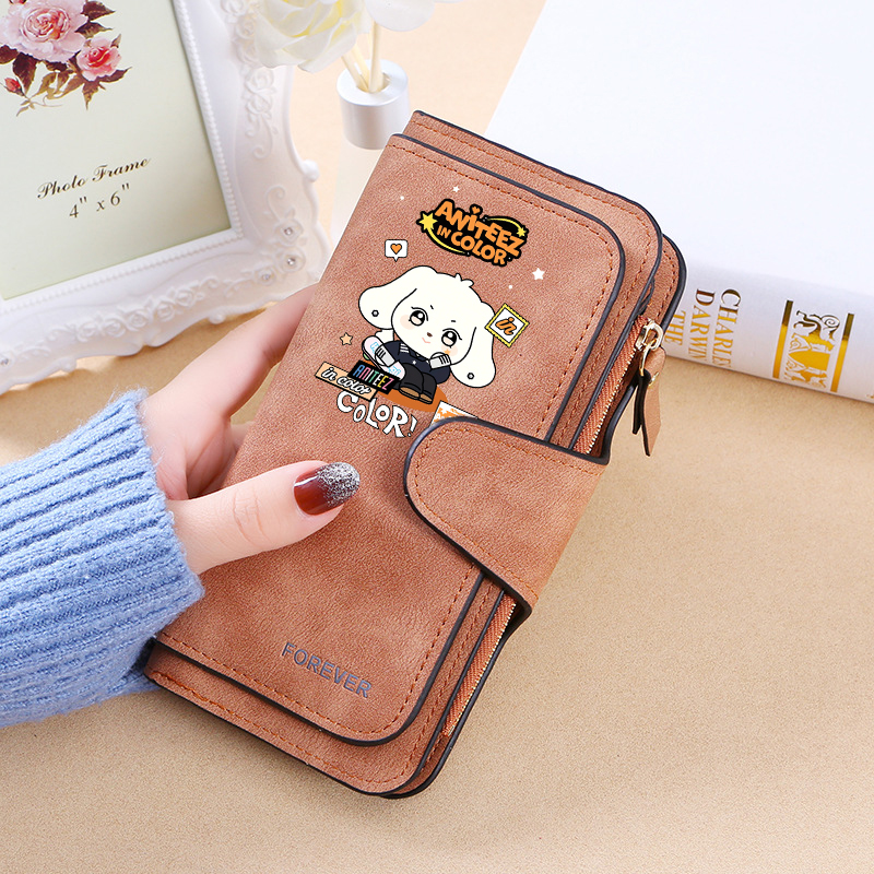 ATEEZ Woman Wallet High-end Lo - огляд і ціна Coin Holder Men