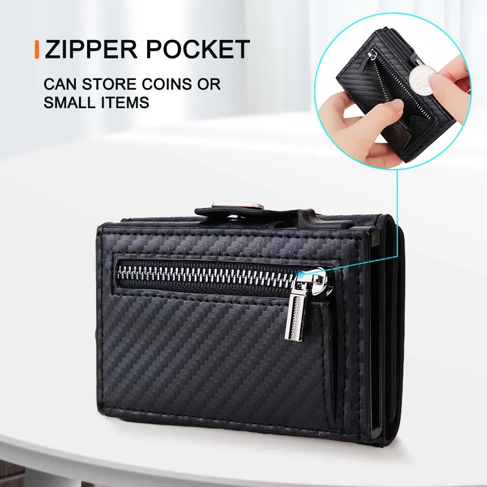 RFID Blocking Pop Up  Wallet f - огляд і ціна Coin Holder Men