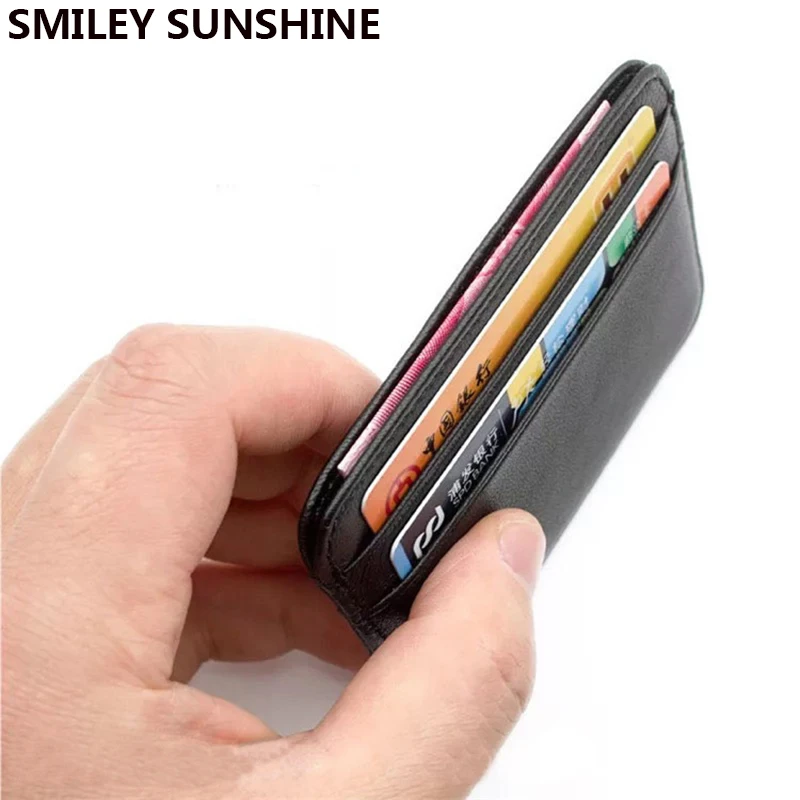 Genuine Leather Visit Card Hol - огляд і ціна Men'S Accessories Wallet