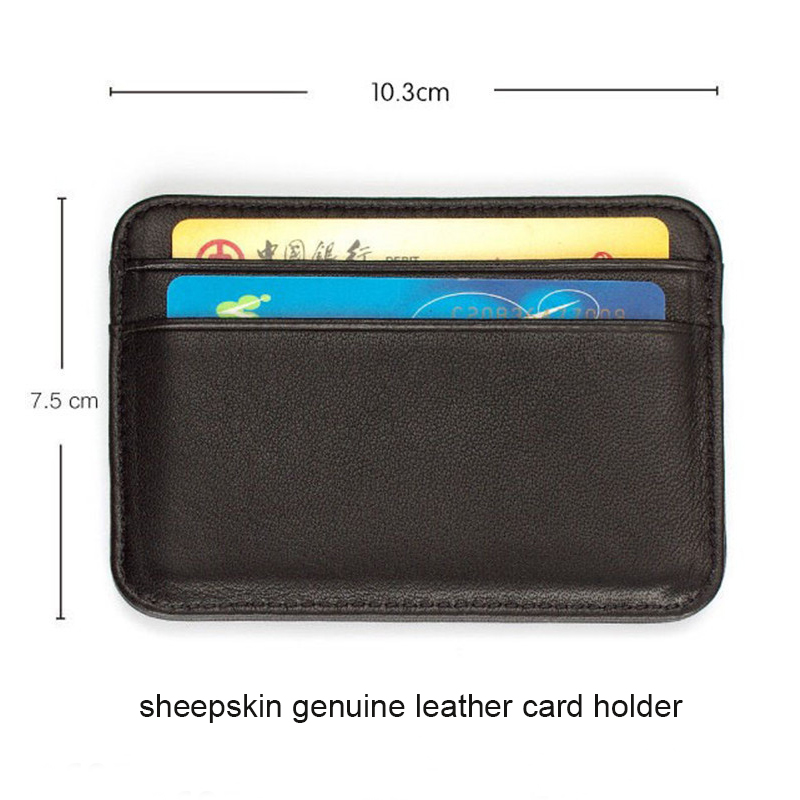 Genuine Leather Visit Card Hol - огляд і ціна Men'S Accessories Wallet