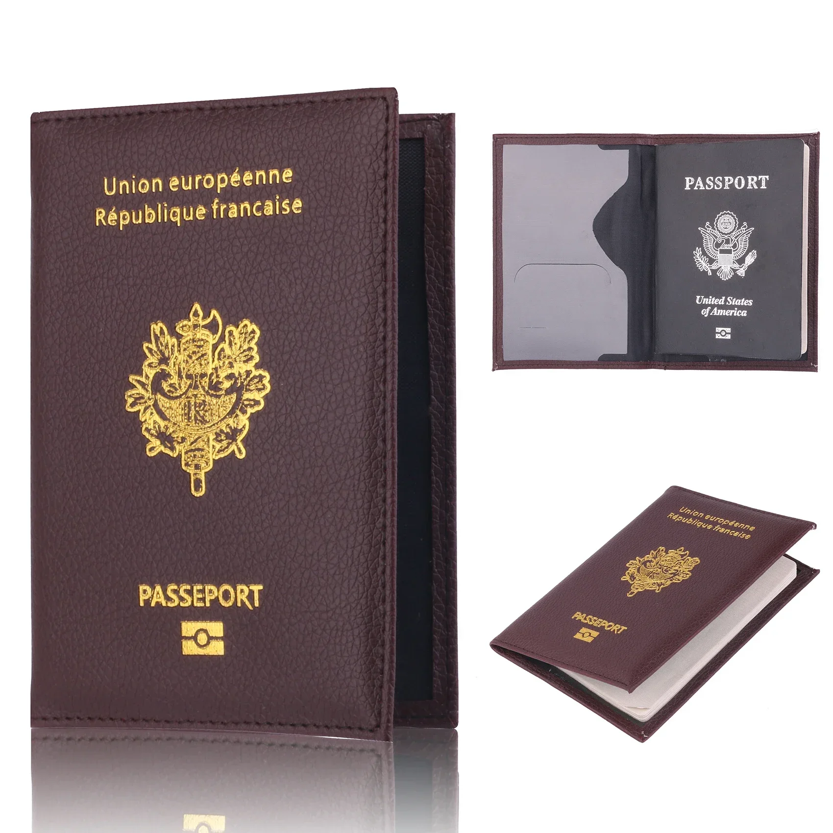 Women Men Travel Pu Passport H - огляд і ціна Men'S Accessories Wallet