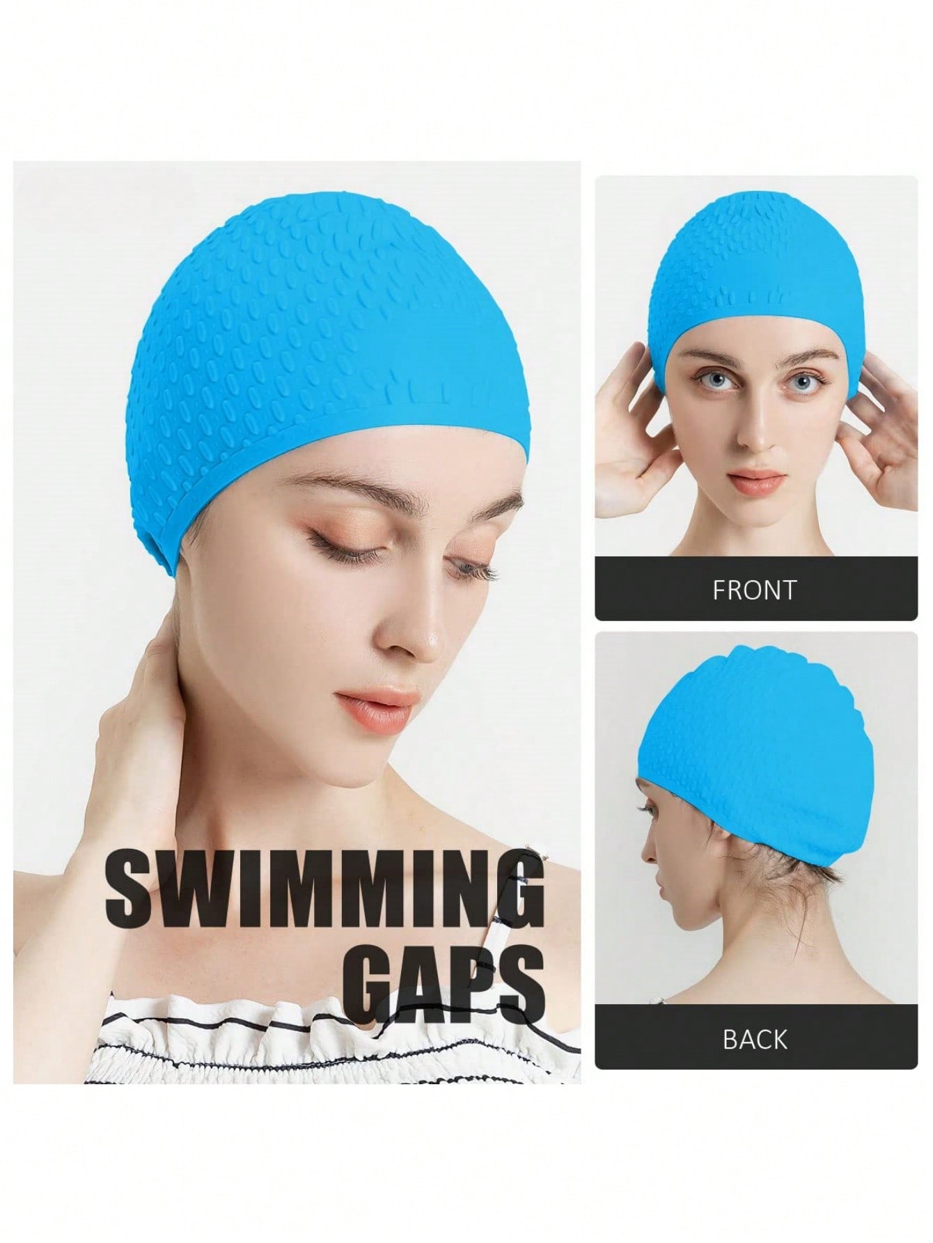 Large Silicone Swim Cap - Comf - огляд і ціна Men'S Accessories Essentials