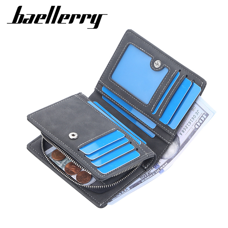 Baellerry New Short Men Wallet - огляд і ціна Coin Holder Men