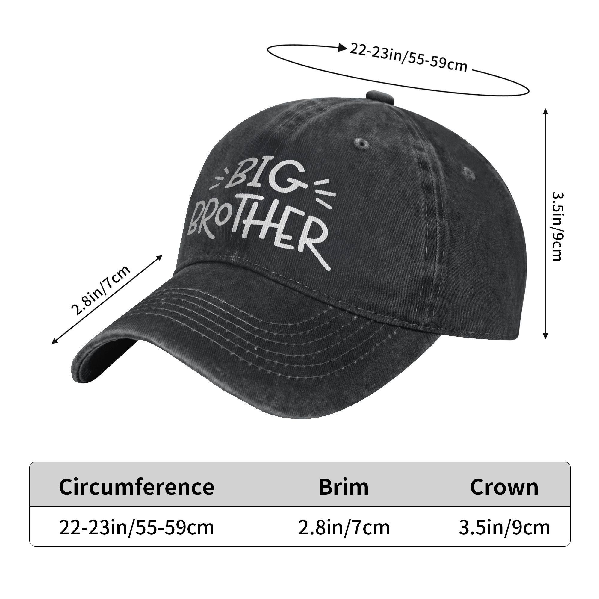 Big Brother Baseball Cap Sun   - огляд і ціна Men'S Accessories On Sale