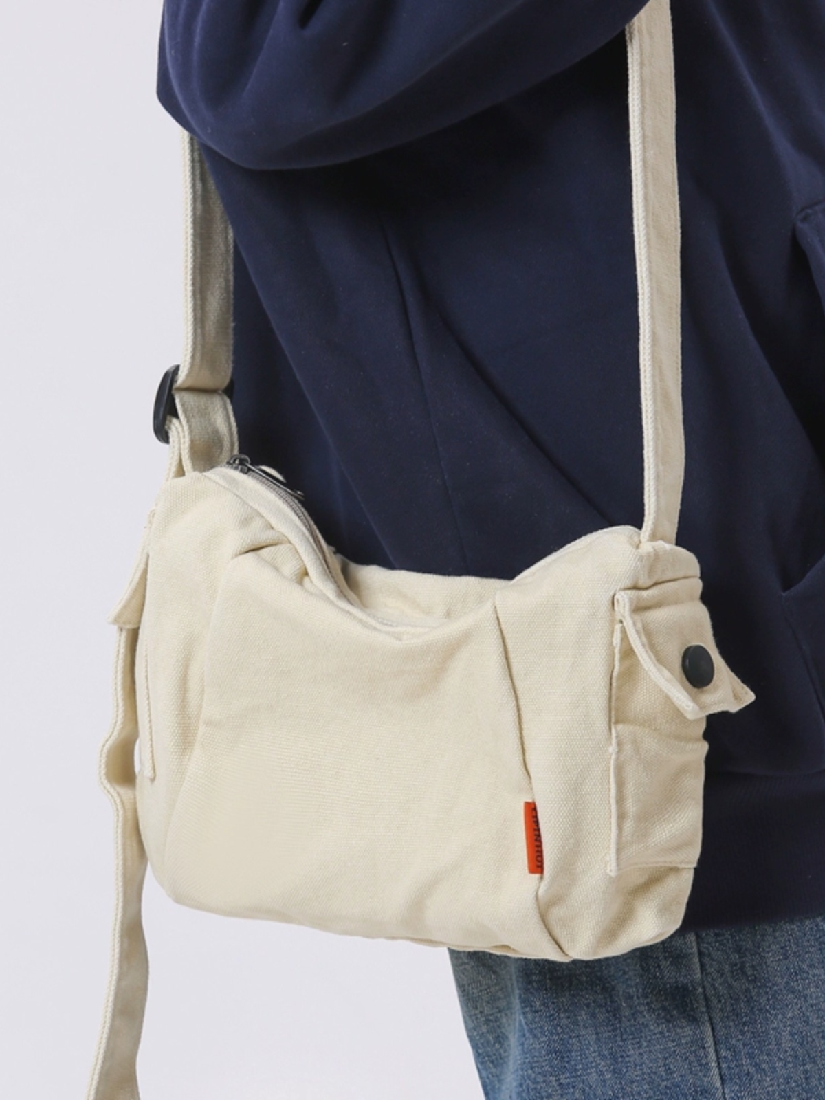 Retro Canvas Messenger Bag Sin - огляд і ціна Men'S Accessories Backpack