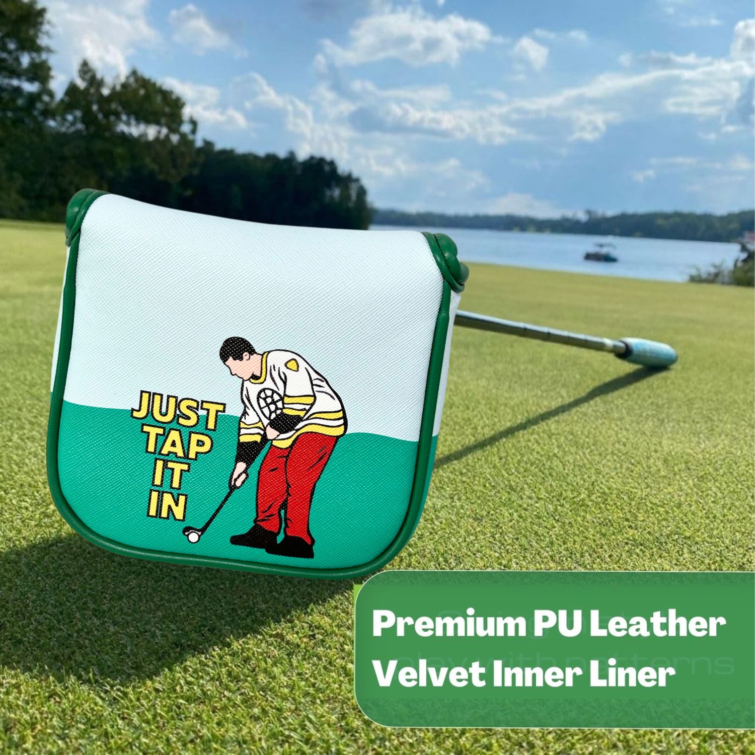 Funny PU Leather Golf Putter C - огляд і ціна Men'S Accessories Essentials
