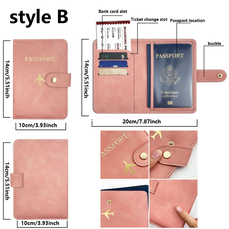 Leather Passport Holder Covers - огляд і ціна Men'S Accessories Wallet